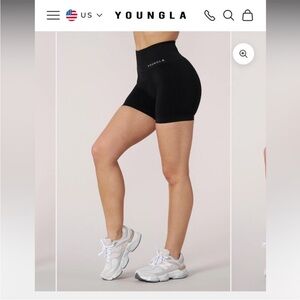 YoungLA seamless shorts